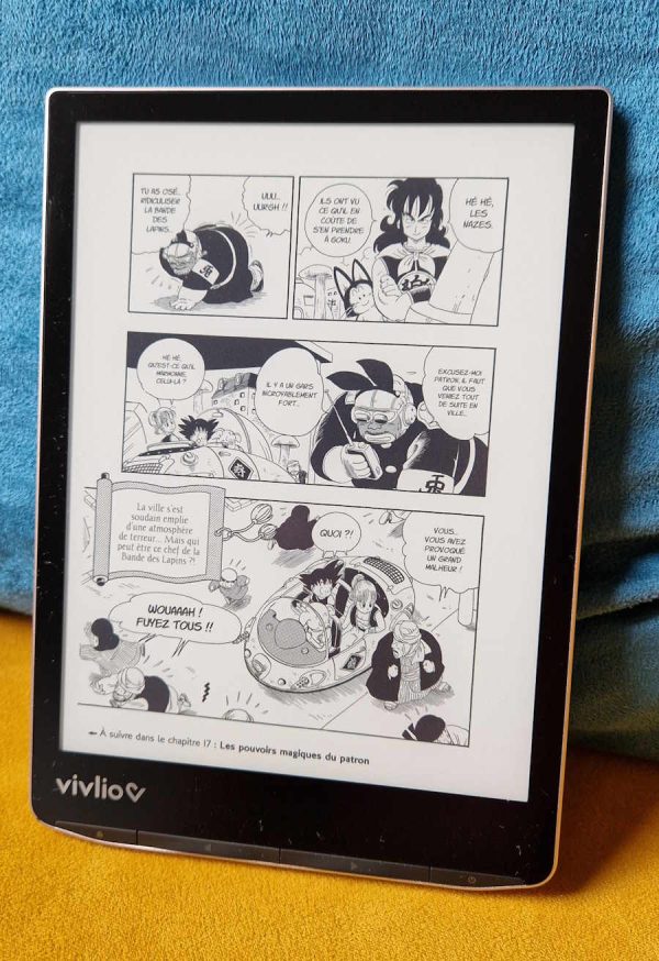 Vivlio InkPad 4 pour lire les mangas